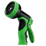 Garden Hose Nozzle, 10-pattern, 3/4in Thread