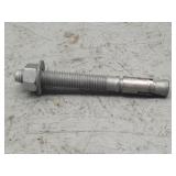 25ct Galvanized Concrete Wedge Anchors  x4 in
