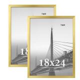 2pc hogarte Wooden Frames 18x24in