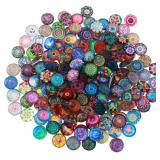 200pcs Mosaic Tiles GlassTiles 14mm