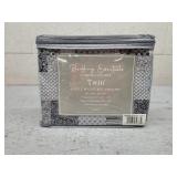 3pc Twin Grant Multi/Black Sheet Set