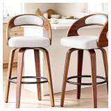 2ct Swivel Bar Stool 17.75x35.5in