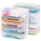10ct IRIS Plastic Organizer 8.5x5x2in