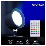 2ct Rechargeable RGB Magnetic Spotlight w/Remote