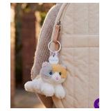 Calico Cat Warmies Mini Bag Charm