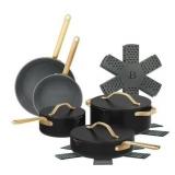 12pc Drew Barrymore Cookware Set