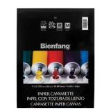 10 Sheets Bienfang Canvasette Paper Canvas 9x12in