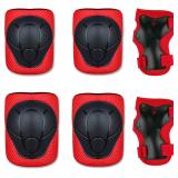 Kids Knee & Elbow Guards 6-in-1 Gear Set 3-7