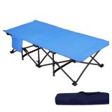 BLACK REDCAMP Kids Cot 2-7 Years, 53x26in