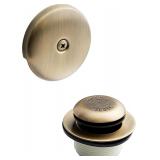 Aged Brass Signature Hardware Pop-Up Drain