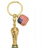 2pc Official FIFA World Cup 2026 Trophy Key Chains