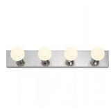24in 4-Light Bath Bar, Satin Nickel