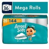 36ct Angel Soft Toilet Paper Rolls 3.8x4in