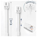 DTIRD Outlet Extender Stick, USB-C, 2A/2C