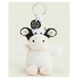 Black and White Cow Warmies Mini Bag Charm