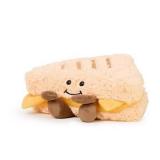 Warmies Grilled Cheese Plush Lavender 3+