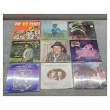 9pc Vintage Vinyl Records