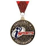 10pc I9 Sportsmanship Medals 2 3/5in