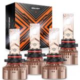 4pk SEALIGHT X6S 9005/9006 LED Bulbs