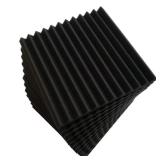 12pk Self-Adhesive Acoustic Foam Panels 12x12in
