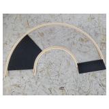 6pc Velcro Adjustable Cone 10cm