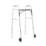 Folding Walker with Wheels McKesson