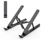 Laptop Stand Adjustable Riser Black Tonmom
