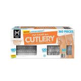 360ct Member's Mark Clear Cutlery Set