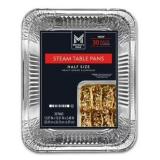 30pc Member's Mark Steam Pans 12.8x10.3in