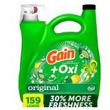 170oz Gain + Oxi Liquid Detergent