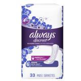 33ct Always Discreet 6 Drop Ultimate Regular Pads