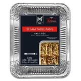 30ct Members Mark Half-Size Steam Pans 12.8x10.3in