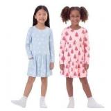 2ct Size L (10/12) Girls Play Dress Set