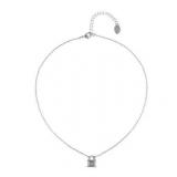 18in Time&Tru Padlock Initial 'M' Necklace