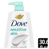 30.6 floz Dove Sensitive Skin Body Wash
