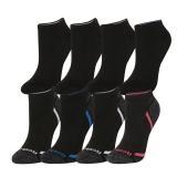 8pr Reebok Ladies Low Cut Sock (Shoe Size 4-10)