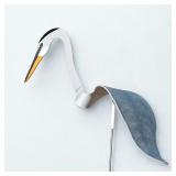 Great Heron PVC Garden Statue 24x6x6.5in