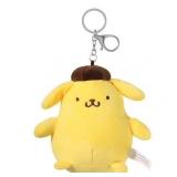 7.5' Sanrio Hello Kitty Pompompurin Plush Keychain