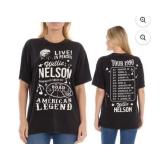 M Willie Nelson Tshirt