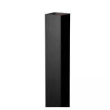 48x4in PVC Stair Post Sleeve & Trim Kit