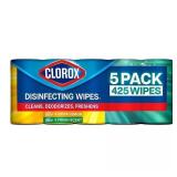 425ct Clorox 3in1 Disinfecting Wipes