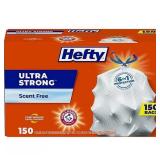 150ct Hefty Ultra Strong Trash Bags 13gal