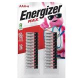 48ct AAA Energizer Alkaline Batteries 1.5V
