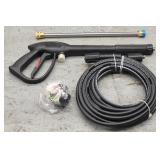 Pressure Washer Gun and Hose Attachment