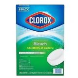 6ct Clorox Ultra Clean Bleach Toilet Tablets
