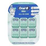 6ct Oral-B Glide All-In-One Floss (Mint) 48.1yd