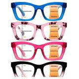 4pk Progressive Reading Glasses