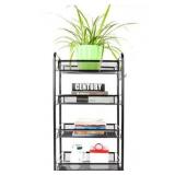 Multi-Functional Iron Cart Black