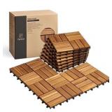 10 Pcs THYOI Interlocking Deck Tiles 12x12in
