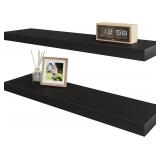 2ct Floating Shelves 22 x6in
